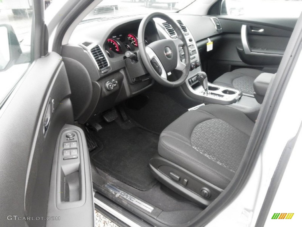 Ebony Interior 2012 GMC Acadia SLE Photo #54748803