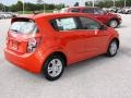 2012 Inferno Orange Metallic Chevrolet Sonic LT Hatch  photo #12