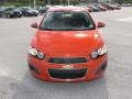 2012 Inferno Orange Metallic Chevrolet Sonic LT Hatch  photo #14