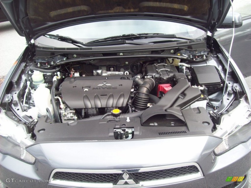 2011 Mitsubishi Lancer GTS 2.4 Liter DOHC 16-Valve MIVEC 4 Cylinder Engine Photo #54750093