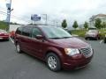 2008 Deep Crimson Crystal Pearlcoat Chrysler Town & Country Touring  photo #1