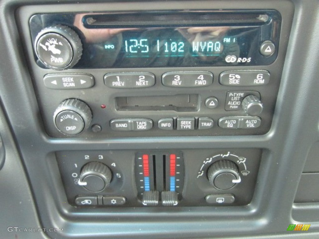 2003 GMC Sierra 1500 SLE Extended Cab 4x4 Audio System Photos