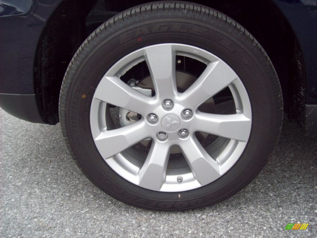 2012 Mitsubishi Outlander GT Wheel Photos
