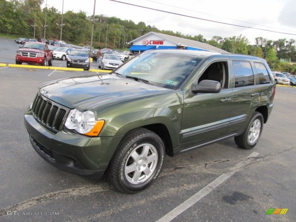 2008 Grand Cherokee Laredo 4x4 - Jeep Green Metallic / Khaki photo #5