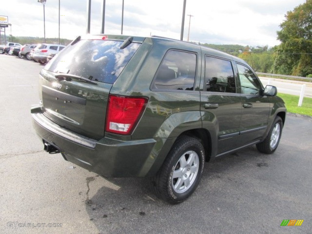 2008 Grand Cherokee Laredo 4x4 - Jeep Green Metallic / Khaki photo #9