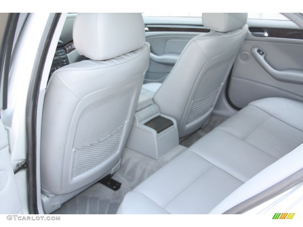 2000 3 Series 323i Sedan - Titanium Silver Metallic / Grey photo #15