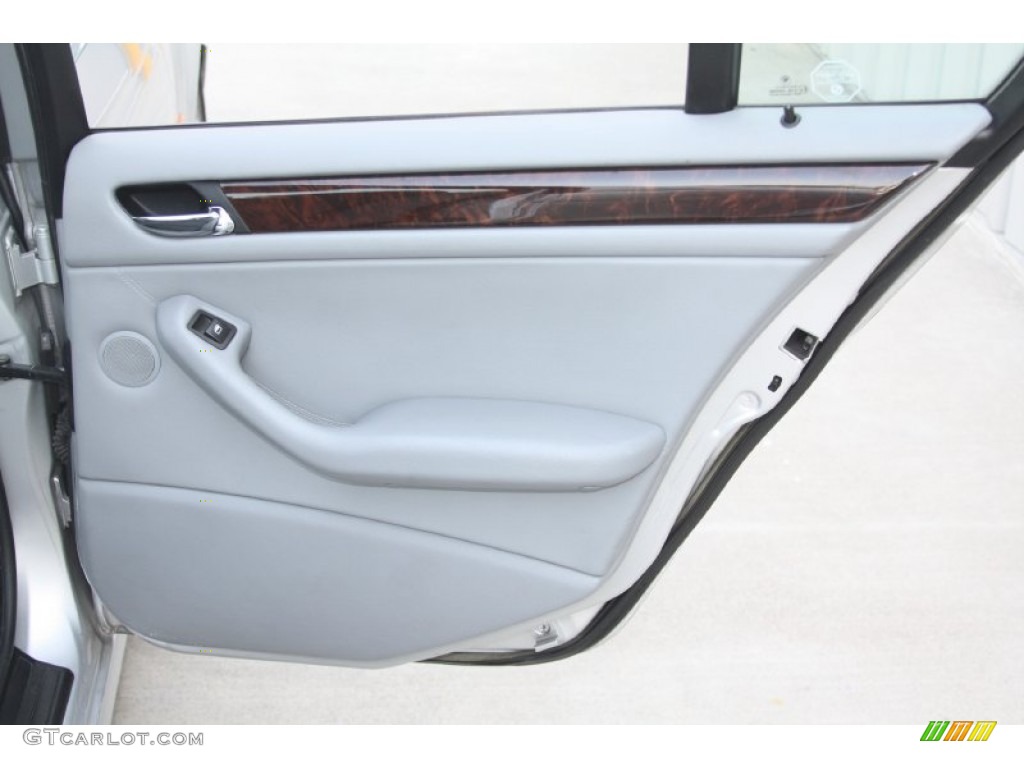2000 3 Series 323i Sedan - Titanium Silver Metallic / Grey photo #20