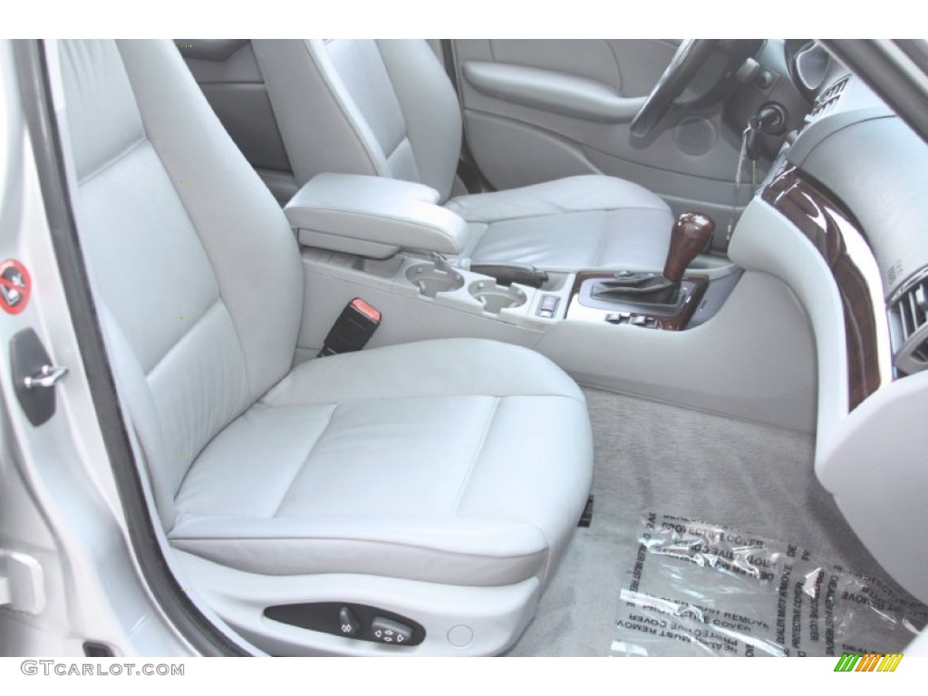 2000 3 Series 323i Sedan - Titanium Silver Metallic / Grey photo #25