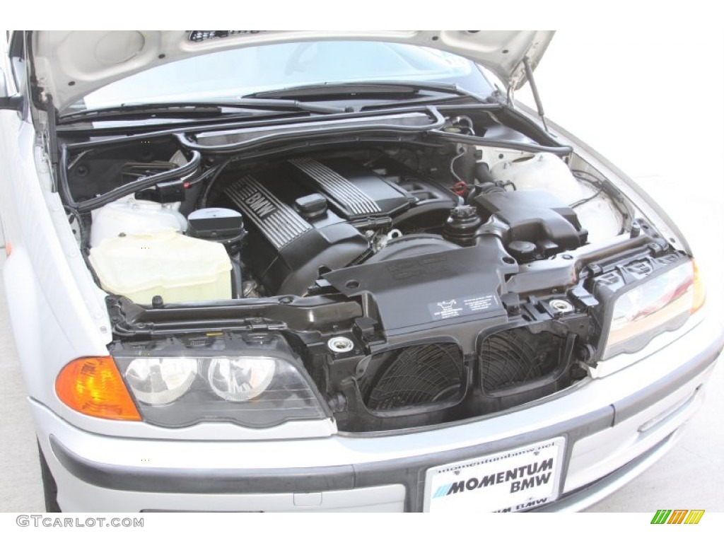 2000 3 Series 323i Sedan - Titanium Silver Metallic / Grey photo #26
