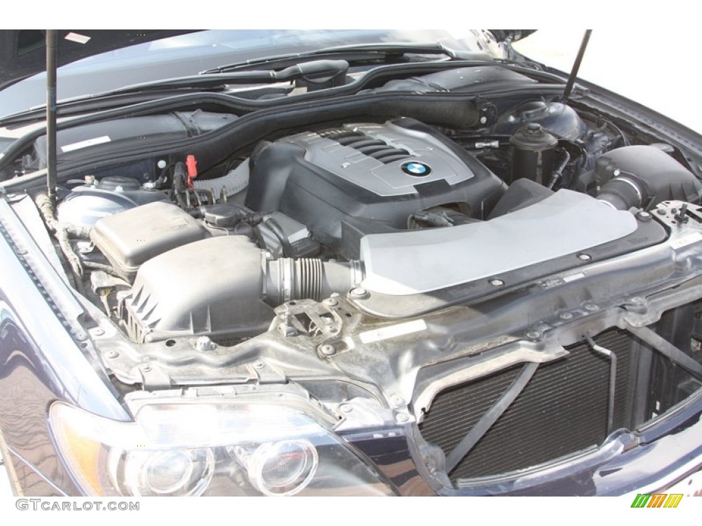 2006 7 Series 750Li Sedan - Monaco Blue Metallic / Black/Cream Beige photo #34