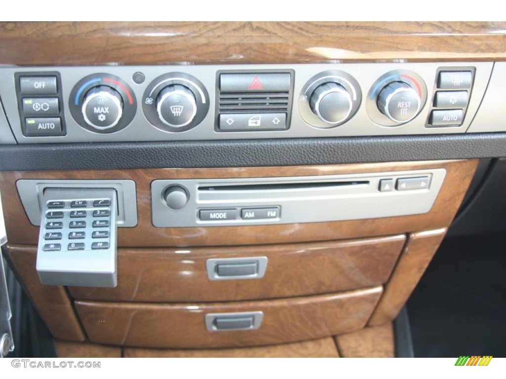 2006 7 Series 750Li Sedan - Monaco Blue Metallic / Black/Cream Beige photo #46