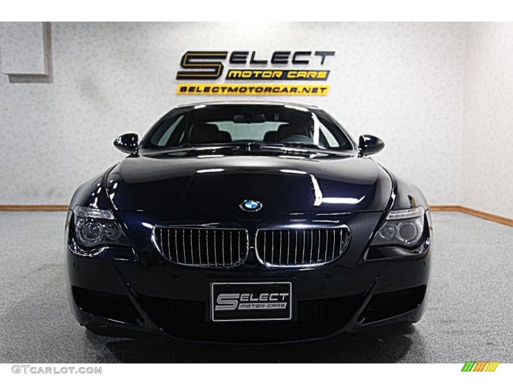 2009 M6 Coupe - Carbon Black Metallic / Indianapolis Red Full Merino Leather photo #2
