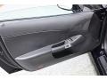 Ebony Black 2010 Chevrolet Corvette Grand Sport Coupe Door Panel