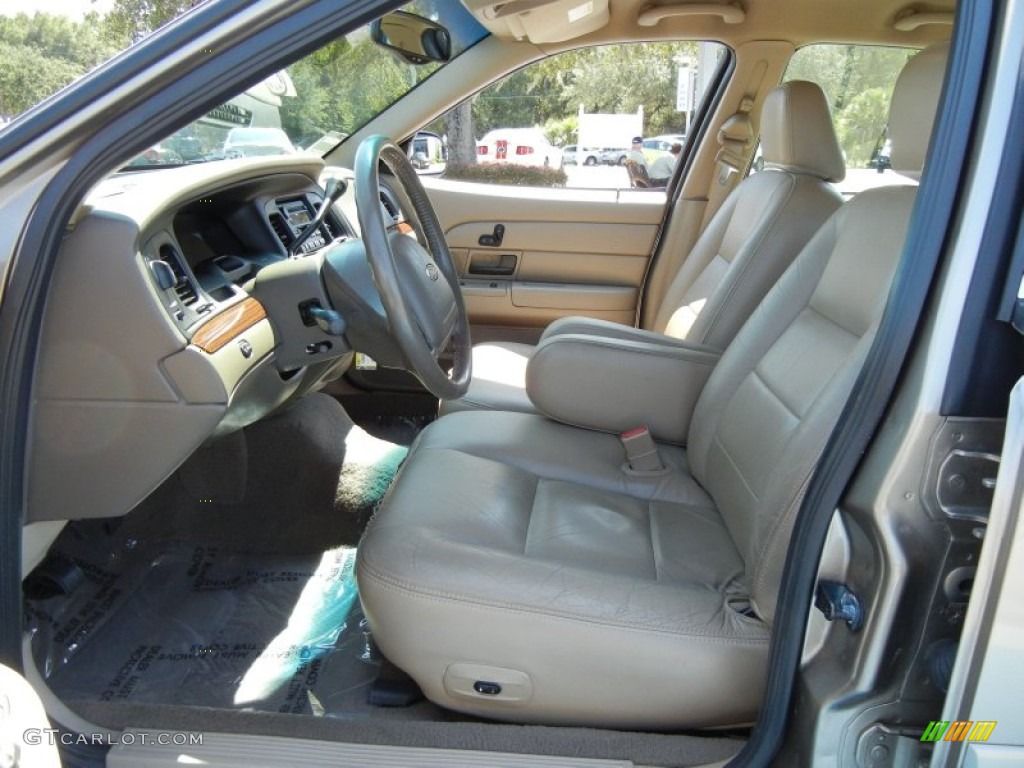 2003 Crown Victoria LX - Arizona Beige Metallic / Medium Parchment photo #11