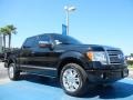 2010 Tuxedo Black Ford F150 Platinum SuperCrew  photo #7