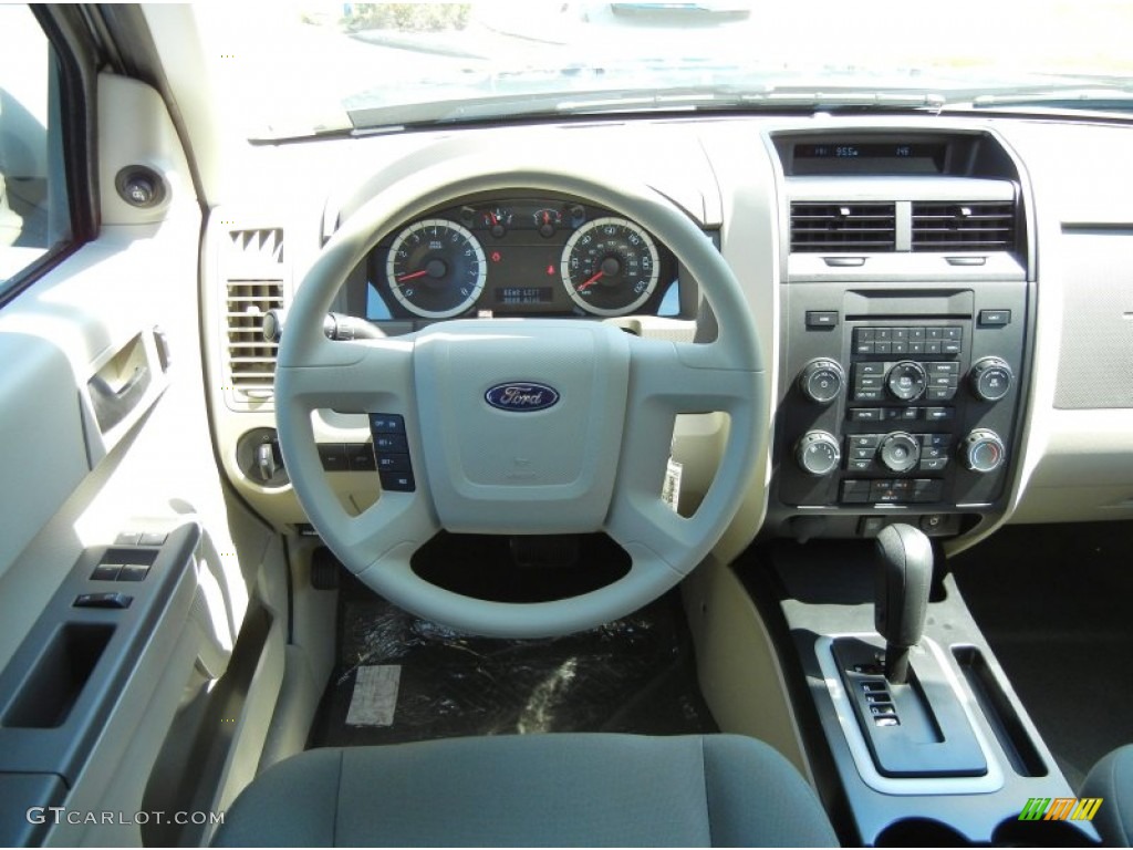 2012 Ford Escape XLS Stone Dashboard Photo #54755610
