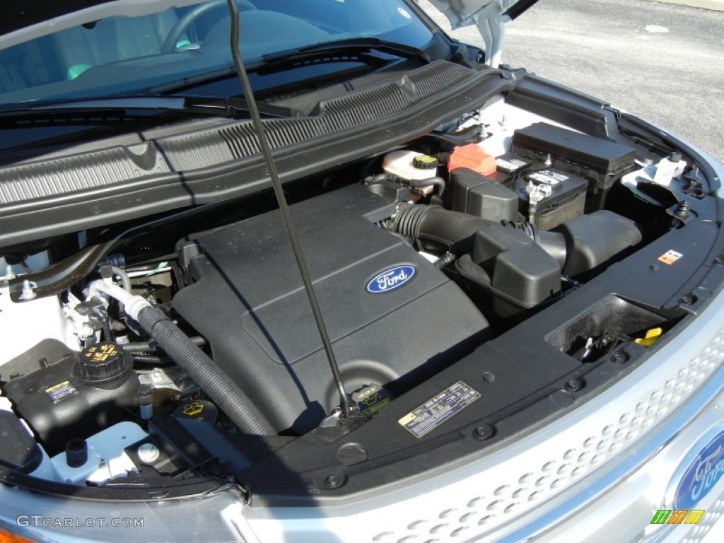 2012 Ford Explorer XLT 4WD 3.5 Liter DOHC 24-Valve TiVCT V6 Engine Photo #54755877