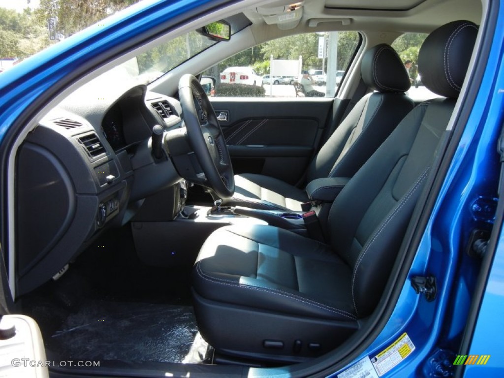 Charcoal Black Interior 2012 Ford Fusion Sport Photo #54756270