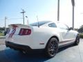 Performance White 2012 Ford Mustang Shelby GT500 SVT Performance Package Coupe Exterior