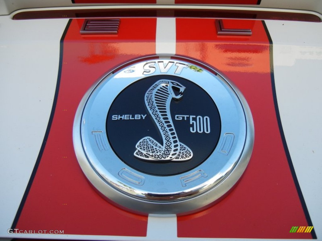 2012 Ford Mustang Shelby GT500 SVT Performance Package Coupe Marks and Logos Photo #54757008