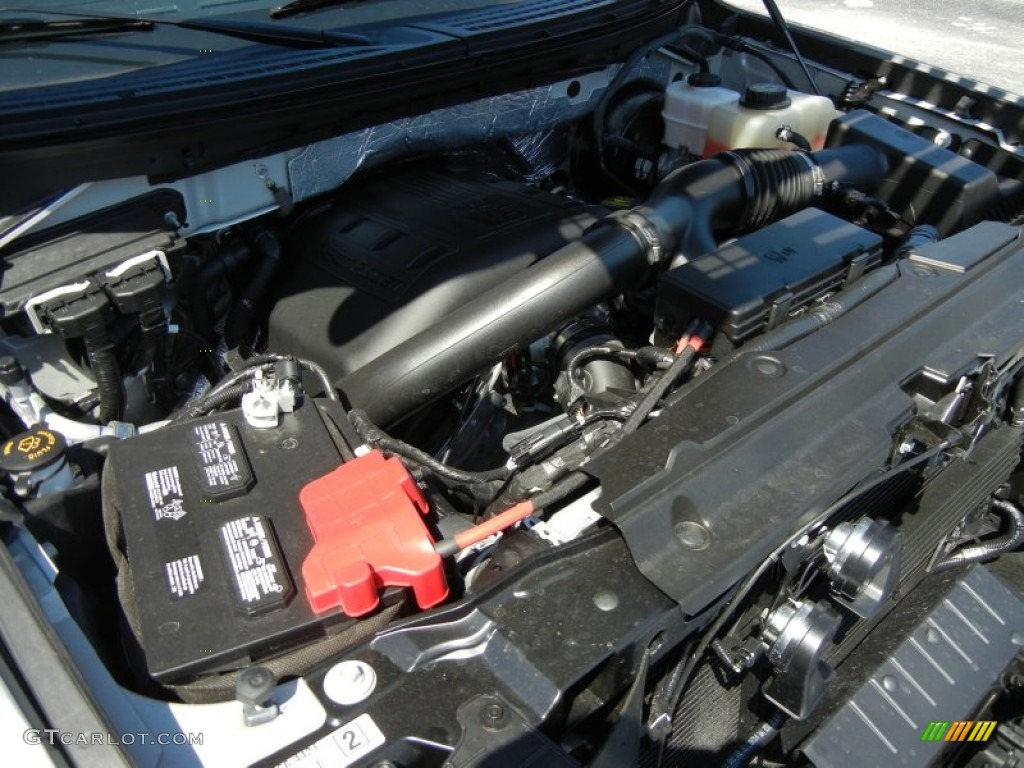 2011 Ford F150 XLT SuperCab 3.5 Liter GTDI EcoBoost Twin-Turbocharged DOHC 24-Valve VVT V6 Engine Photo #54757248