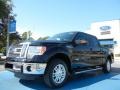 2011 Ebony Black Ford F150 Lariat SuperCrew  photo #1