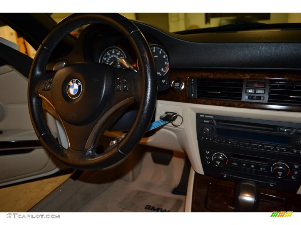 2008 3 Series 328i Convertible - Alpine White / Cream Beige photo #14