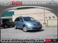 2009 Blue Mirage Metallic Toyota Sienna LE AWD  photo #1