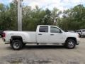 Summit White - Sierra 3500HD Work Truck Crew Cab 4x4 Dually Photo No. 4