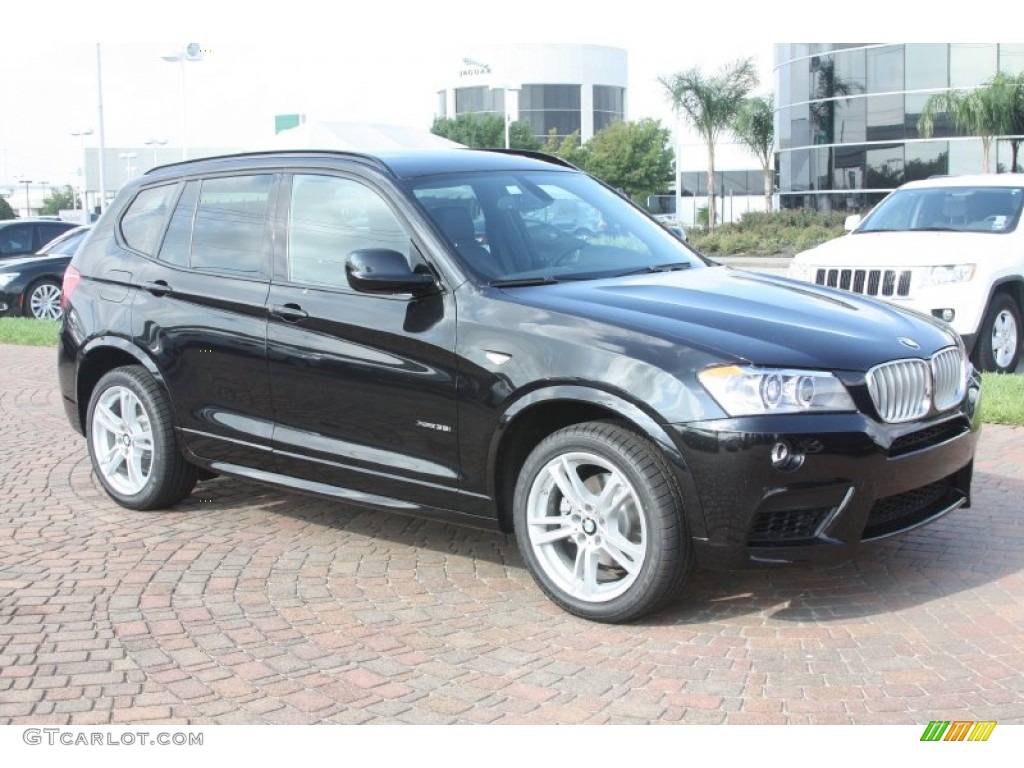 Black Sapphire Metallic 2011 BMW X3 xDrive 35i Exterior Photo #54758394