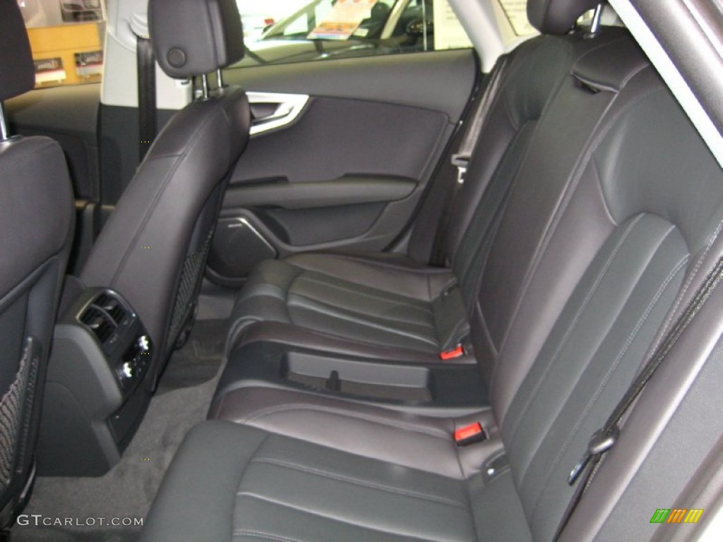 Black Interior 2012 Audi A7 3.0T quattro Premium Photo #54759378