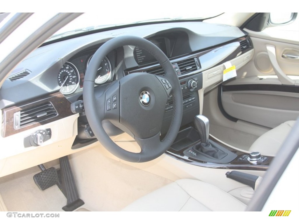 2011 3 Series 328i Sedan - Alpine White / Beige Dakota Leather photo #9