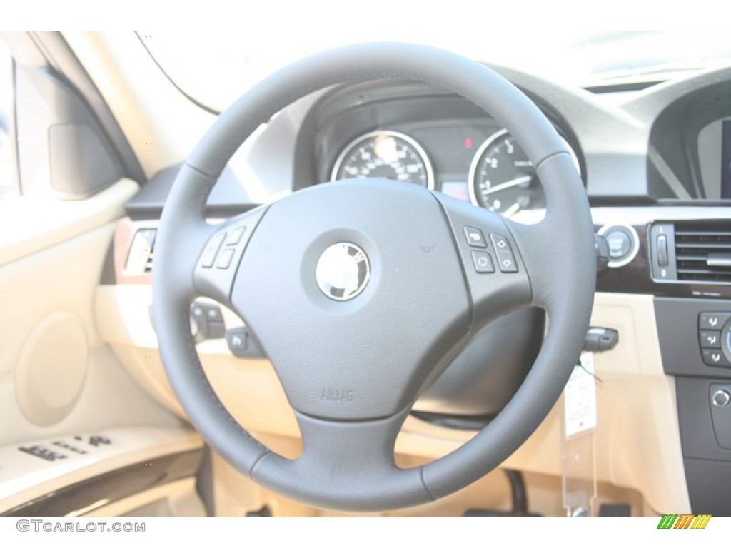 2011 3 Series 328i Sedan - Alpine White / Beige Dakota Leather photo #27