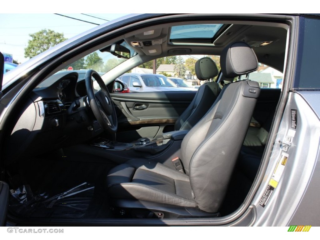 Black Interior 2009 BMW 3 Series 335xi Coupe Photo #54760719