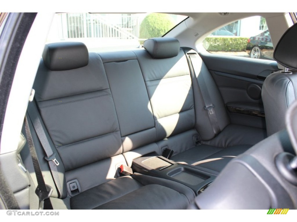 Black Interior 2009 BMW 3 Series 335xi Coupe Photo #54760828