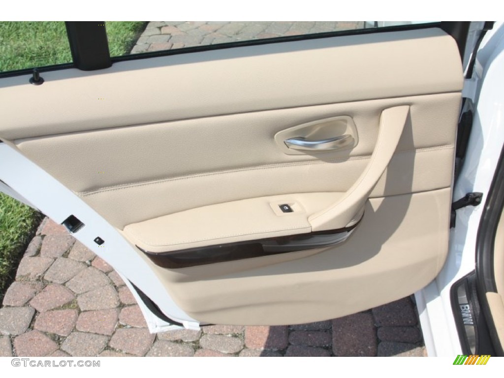 2011 3 Series 335i Sedan - Alpine White / Beige Dakota Leather photo #24