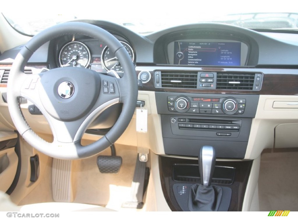 2011 3 Series 335i Sedan - Alpine White / Beige Dakota Leather photo #25