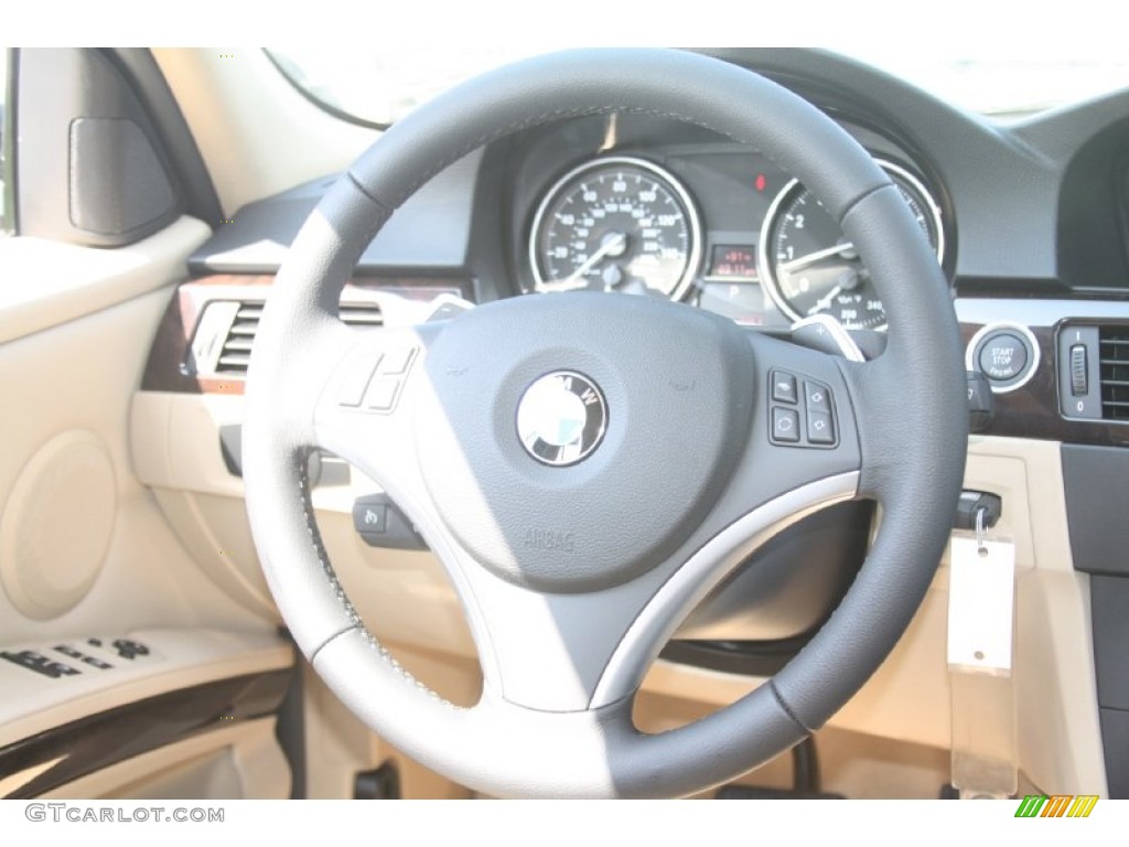 2011 3 Series 335i Sedan - Alpine White / Beige Dakota Leather photo #26