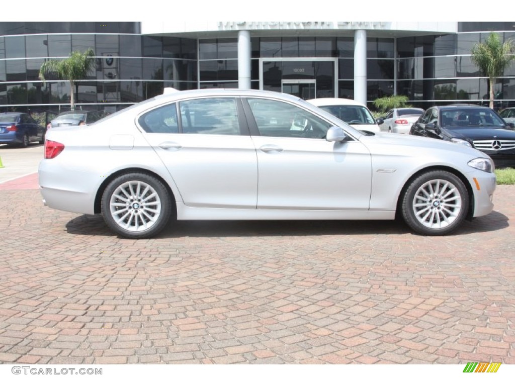 Titanium Silver Metallic 2011 BMW 5 Series 535i Sedan Exterior Photo #54761361