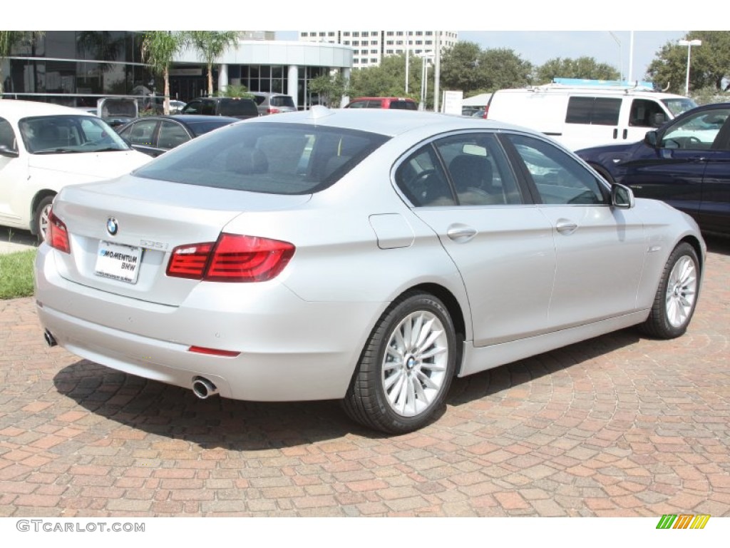 Titanium Silver Metallic 2011 BMW 5 Series 535i Sedan Exterior Photo #54761391