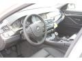 2011 BMW 5 Series Black Interior Interior Photo