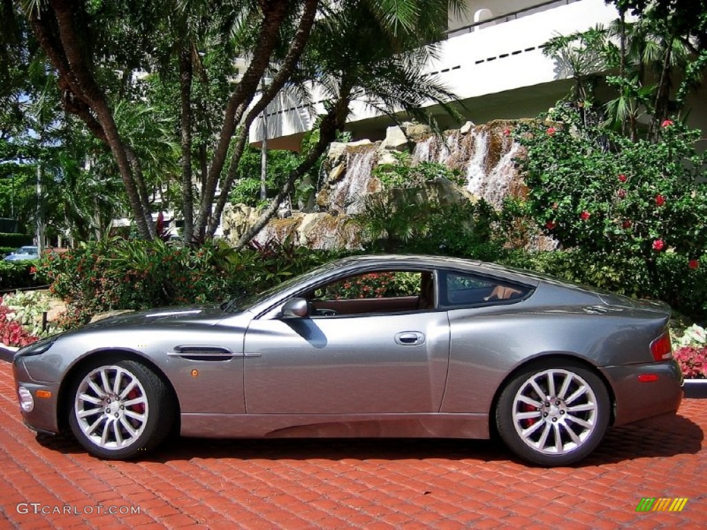 Tungsten Silver 2003 Aston Martin Vanquish Standard Vanquish Model Exterior Photo #54761658