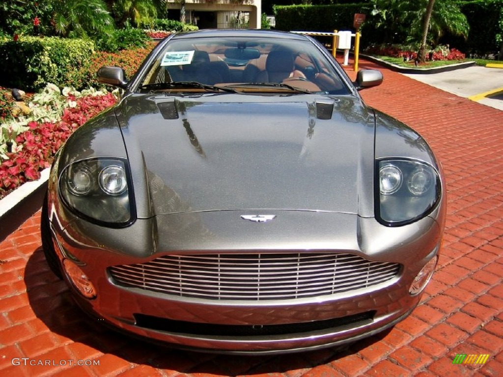 Tungsten Silver 2003 Aston Martin Vanquish Standard Vanquish Model Exterior Photo #54761667
