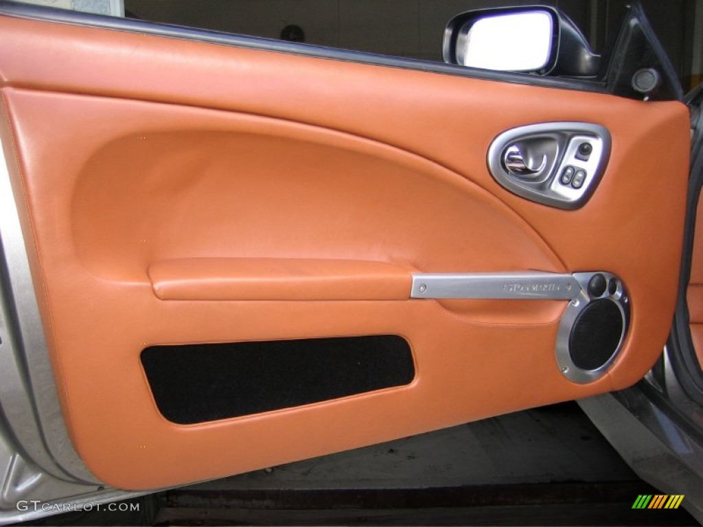 2003 Aston Martin Vanquish Standard Vanquish Model Kestrel Tan Door Panel Photo #54761763