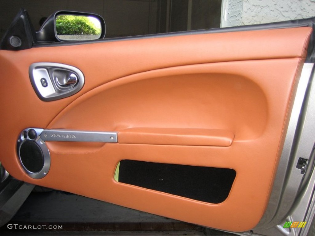 2003 Aston Martin Vanquish Standard Vanquish Model Kestrel Tan Door Panel Photo #54761772