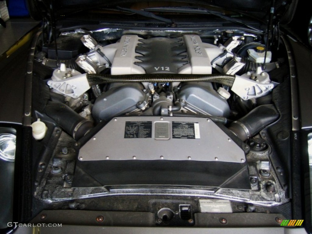 2003 Aston Martin Vanquish Standard Vanquish Model 5.9 Liter DOHC 48-Valve V12 Engine Photo #54761802