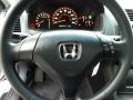 Black 2005 Honda Accord LX Special Edition Coupe Steering Wheel