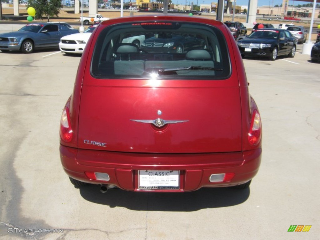 2006 PT Cruiser  - Inferno Red Crystal Pearl / Pastel Slate Gray photo #4