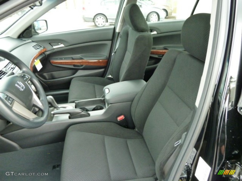Black Interior 2012 Honda Accord EX Sedan Photo #54762804