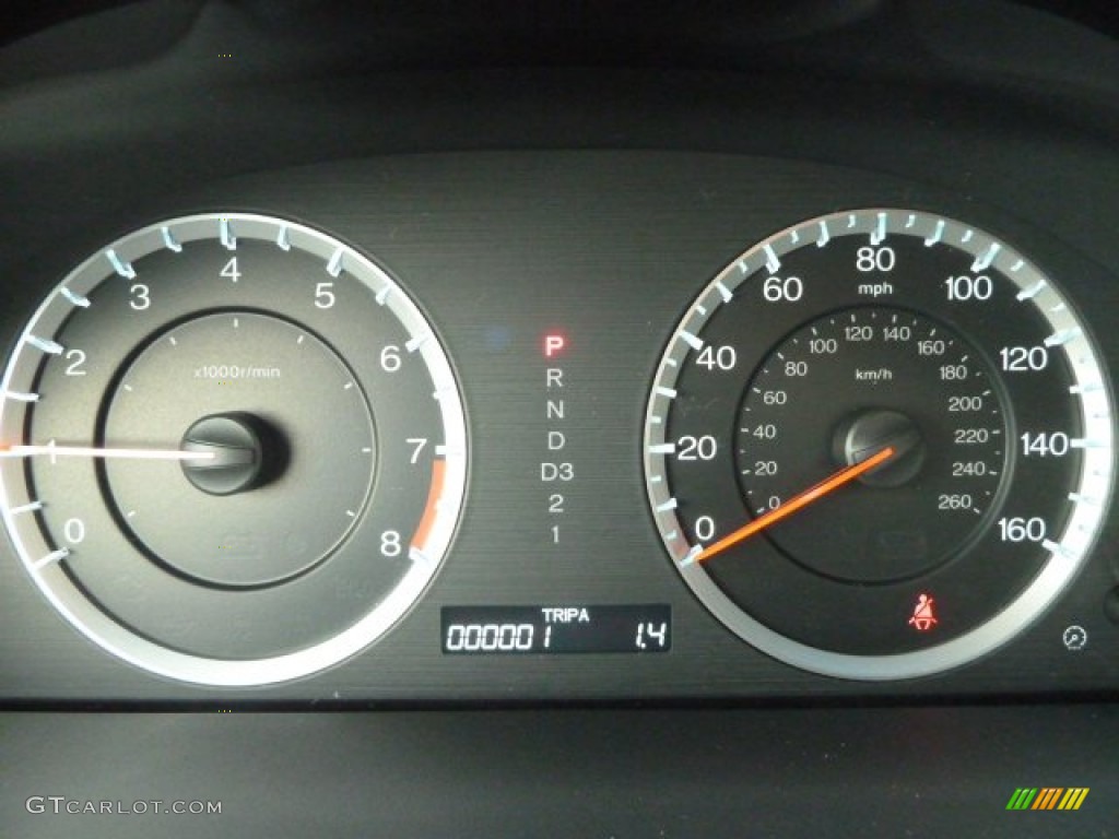 2012 Honda Accord EX Sedan Gauges Photo #54762879